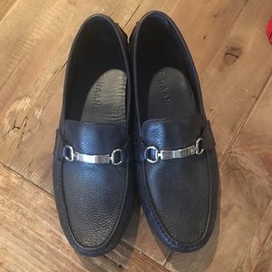 COLE HAAN DARK BLUE DRIVING SHOES 12